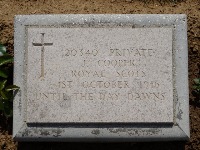 Struma Military Cemetery - Cooper, James